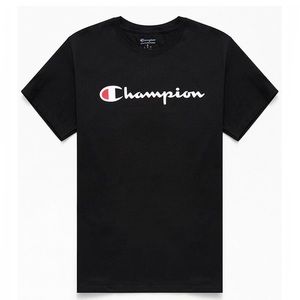 Graphic Jersey Tee Script Logo